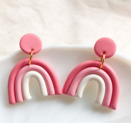 Rainbow-shaped Earrings