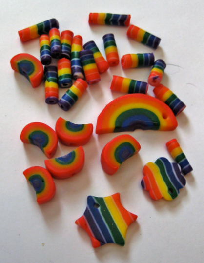 Rainbow-shaped Earrings