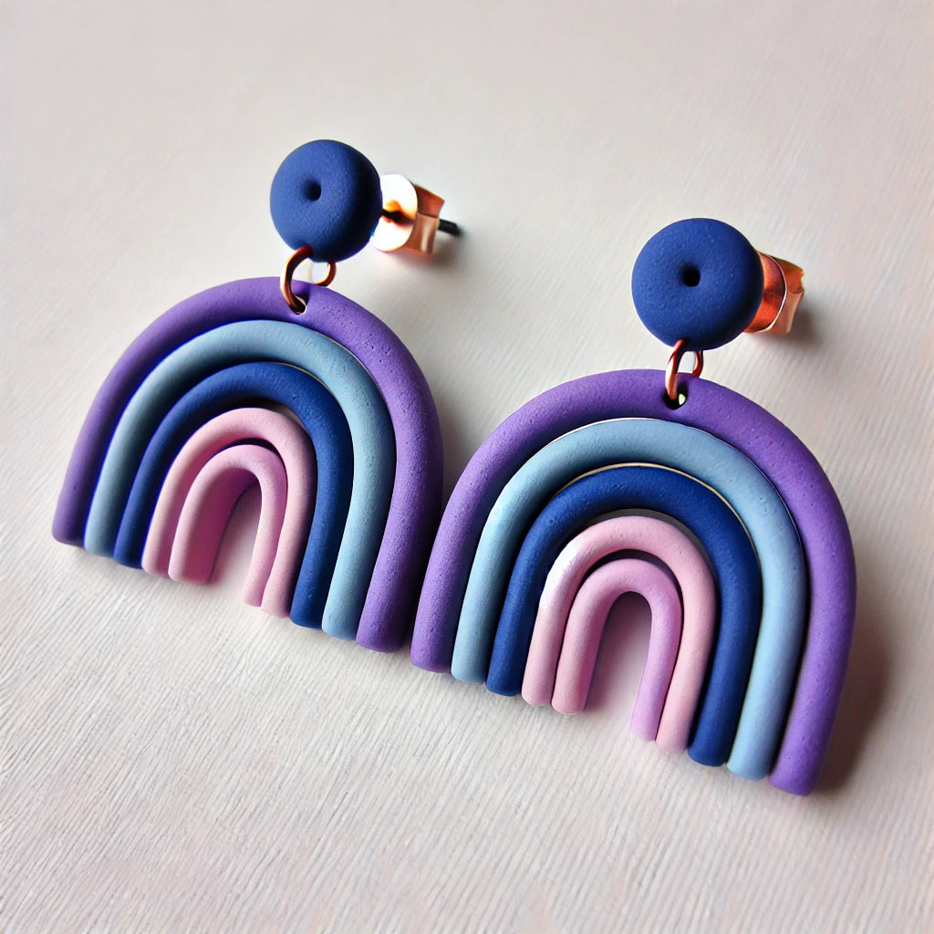 Rainbow-shaped Earrings