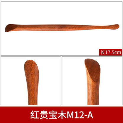 Pottery Color Sculpture Knife Hand-made Clay Tool Set Red Precious Wood Tool Clay Plastic Knife
