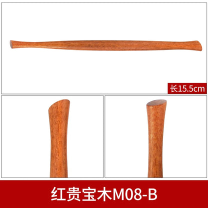 Pottery Color Sculpture Knife Hand-made Clay Tool Set Red Precious Wood Tool Clay Plastic Knife