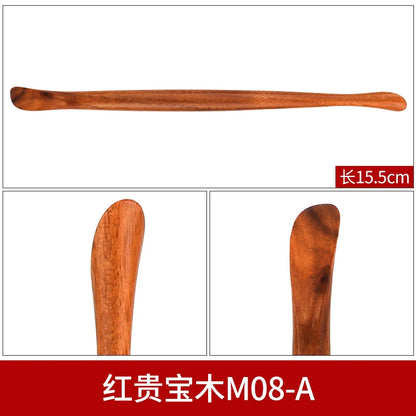 Pottery Color Sculpture Knife Hand-made Clay Tool Set Red Precious Wood Tool Clay Plastic Knife