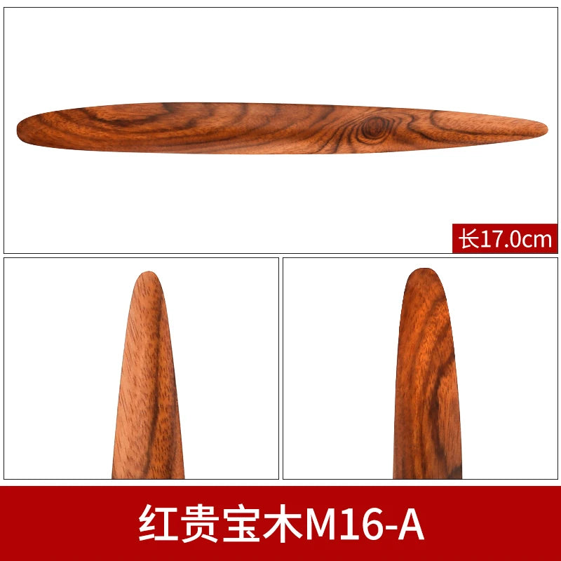 Pottery Color Sculpture Knife Hand-made Clay Tool Set Red Precious Wood Tool Clay Plastic Knife