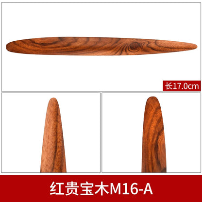 Pottery Color Sculpture Knife Hand-made Clay Tool Set Red Precious Wood Tool Clay Plastic Knife