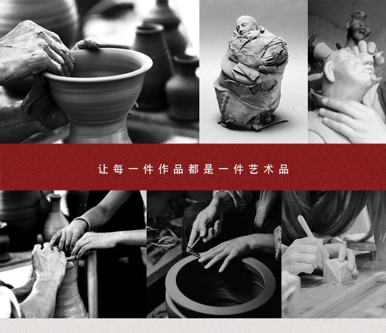 Pottery Color Sculpture Knife Hand-made Clay Tool Set Red Precious Wood Tool Clay Plastic Knife