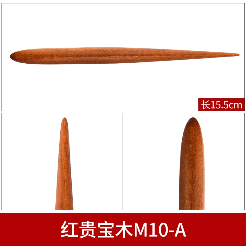 Pottery Color Sculpture Knife Hand-made Clay Tool Set Red Precious Wood Tool Clay Plastic Knife